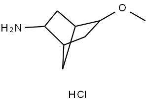 5-Methoxybicyclo[2.2.1]heptan-2-amine hydrochloride Struktur