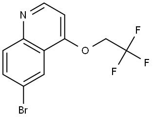 6-Bromo-4-(2,2,2-trifluoroethoxy)quinoline|6-溴-4-(2,2,2-三氟乙氧基)喹啉