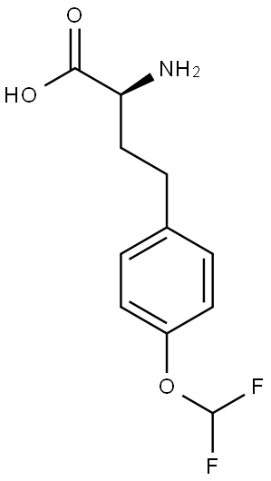 4-(Difluoromethoxy)-L-homophenylalanine Structure