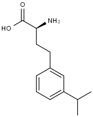 (S)-a-Amino-3-isopropylbenzenebutanoic acid Structure