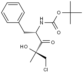 2375587-34-9 tert-ButylN-[(2S,4S)-5-chloro-4-hydroxy-4-methyl-3-oxo-1-phenylpentan-2-yl]carbamate