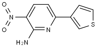 3-Nitro-6-(thiophen-3-yl)pyridin-2-amine|