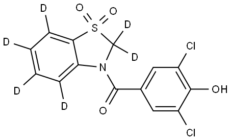 Dotinurad-d6 Structure