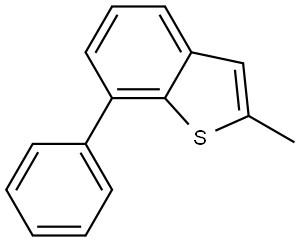 2-Methyl-7-phenylbenzo[b]thiophene Structure