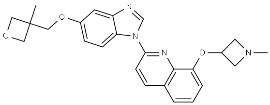Crenolanib Besylate Impurity 36 Structure