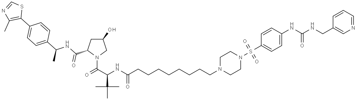 NAMPT degrader-4 Struktur