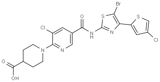 马来酸阿伐曲泊帕IMP3, 2948773-25-7, 结构式