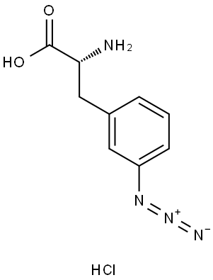 3-Azido-D-phenylalanine HCl Structure