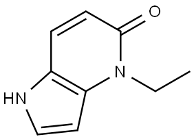 4-Ethyl-1,4-dihydro-5H-pyrrolo[3,2-b]pyridin-5-one Structure
