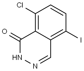 8-Chloro-5-iodophthalazin-1(2H)-one Struktur