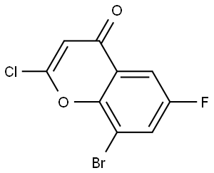 8-Bromo-2-chloro-6-fluoro-4H-chromen-4-one|8-溴-2-氯-6-氟-4H-色烯-4-酮