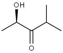 (R)-2-Hydroxy-4-methylpentan-3-one Struktur