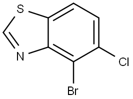 4-Bromo-5-chlorobenzo[d]thiazole Struktur