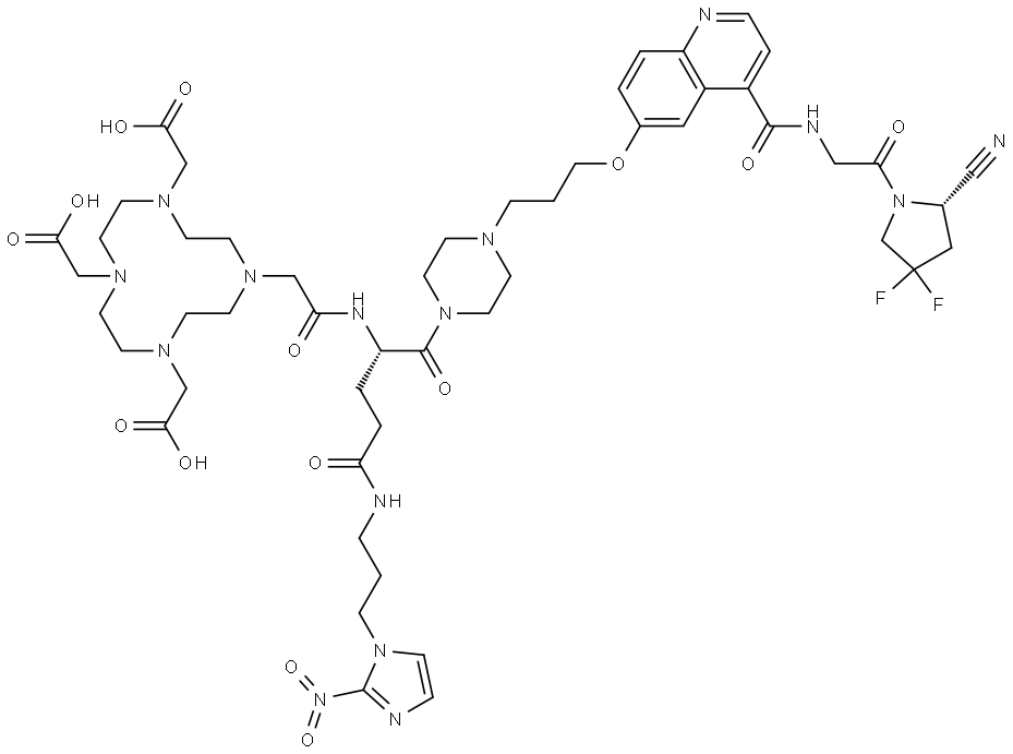 DOTA-NI-FAPI-04 结构式
