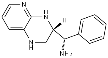 (S)-Phenyl((S)-1,2,3,4-tetrahydropyrido[2,3-b]pyrazin-3-yl)methanamine Struktur