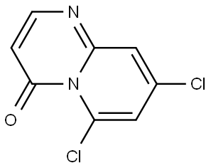 6,8-Dichloro-4H-pyrido[1,2-a]pyrimidin-4-one Structure