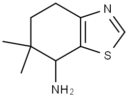 6,6-Dimethyl-4,5,6,7-tetrahydrobenzo[d]thiazol-7-amine Structure