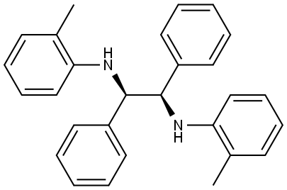 (1R,2R)-1,2-diphenyl-N1,N2-di-o-tolylethane-1,2-diamine Struktur