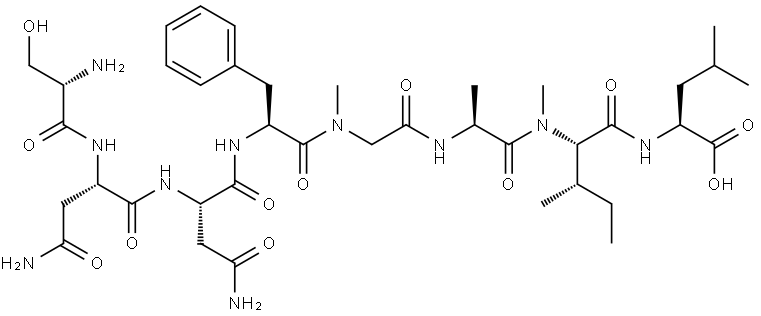 SNNF(N-Me)GA(N-Me)IL|双 N-甲基化衍生物多肽SNNF(N-ME)GA(N-ME)IL
