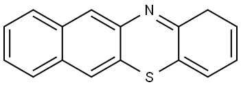 1H-Benzo[b]phenothiazine Struktur