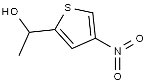1-(4-Nitrothiophen-2-yl)ethan-1-ol Struktur