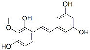 4-[(E)-2-(3,5-dihydroxyphenyl)ethenyl]-2-methoxy-benzene-1,3-diol,10-13-9,结构式