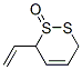 6-ethenyl-3,6-dihydrodithiine 1-oxide 化学構造式