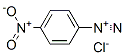 4-NITROBENZENEDIAZONIUM,CHLORIDE, 100-05-0, 结构式