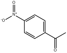 4'-ニトロアセトフェノン 化学構造式