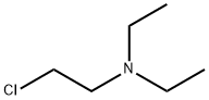 2-クロロ-N,N-ジエチルエタン-1-アミン 化学構造式