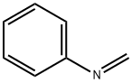 N-フェニルメタンイミン 化学構造式