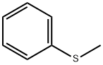 チオアニソール 化学構造式