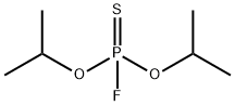 Phosphorofluoridothioic acid O,O-diisopropyl ester Struktur