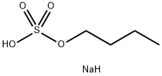 硫酸ブチル=ナトリウム 化学構造式