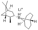 B-异松蒎基-9-硼杂双环[3.3.1]壬烷氢化锂, 100013-07-8, 结构式