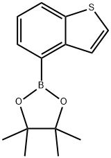 苯并噻吩-4-硼酸频哪醇酯,1000160-75-7,结构式