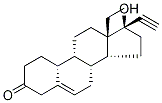 5(6)-Dehydro-4(5)-dihydro D-(-)-Norgestrel Structure