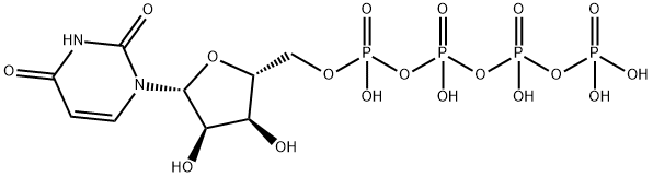 uridine 5'-tetraphosphate Struktur