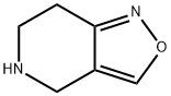 4,5,6,7-四氢异恶唑并[4,3-C]吡啶,1000303-67-2,结构式