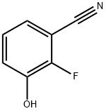 3-Cyano-2-fluorophenol Struktur