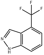 4-(三氟甲基)-1H-吲唑,1000339-98-9,结构式
