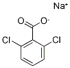 2,6-二氯苯甲酸钠 结构式
