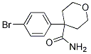 4-(4-BROMOPHENYL)TETRAHYDRO-2H-PYRAN-4-CARBOXAMIDE Structure