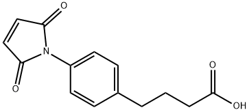 4-马来酰亚胺基苯基丁酸,100072-54-6,结构式