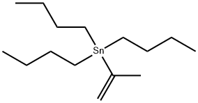 トリブチル(1-メチルエテニル)スタンナン 化学構造式