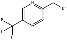 2-(BroMoMethyl)-5-(trifluoroMethyl)pyridine Struktur