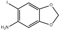 1,3-Benzodioxol-5-aMine, 6-iodo- Struktur
