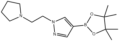 1-[2-(1-ピロリジニル)エチル]-4-(4,4,5,5-テトラメチル-1,3,2-ジオキサボロラン-2-イル)-1H-ピラゾール price.