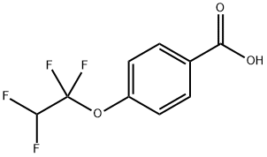 4-(1,1,2,2-TETRAFLUOROETHOXY)BENZOIC ACID Structure