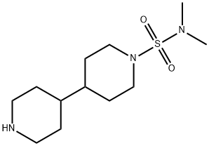 N,N-dimethyl-4,4'-bipiperidine-1-sulfonamide(SALTDATA: FREE) Struktur